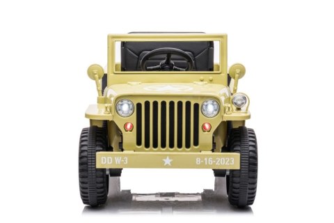 SAMOCHÓD NA AKUMULATOR DLA DZIECKA JEEP DŻIP JH-103 4X4 LED SKÓRA EVA PILOT