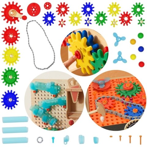 MASTERKIDZ Zestaw Akcesoriów do Stołu Warsztatowego STEM 111 el. MASTERKIDZ Zestaw Akcesoriów do Stołu Warsztatowego STEM 111 el.