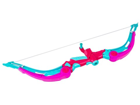 ŁUK I STRZAŁY RÓŻOWY ZESTAW ŁUCZNICZY STRZAŁY TARCZA KOŁCZAN ŚWIATŁA LED
