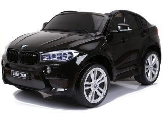 AUTO NA AKUMULATOR DLA 2 DZIECI BMW X6M 2X120W KOŁA EVA PILOT SKÓRA MP3 LED