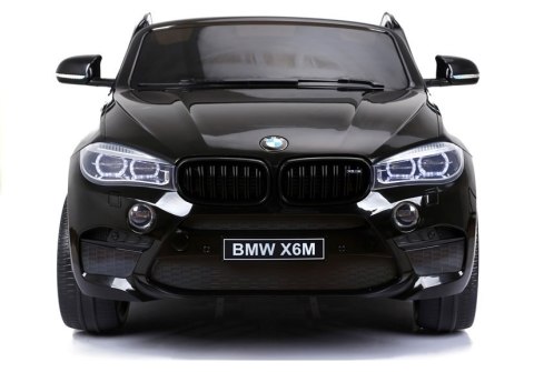 AUTO NA AKUMULATOR DLA 2 DZIECI BMW X6M 2X120W KOŁA EVA PILOT SKÓRA MP3 LED