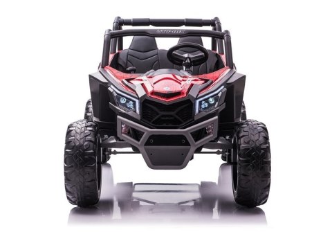 AUTO NA AKUMULATOR DLA DZIECKA BUGGY UTV-MX LAKIER SPIDER 4X60W MP4 EVA LED SKÓRA