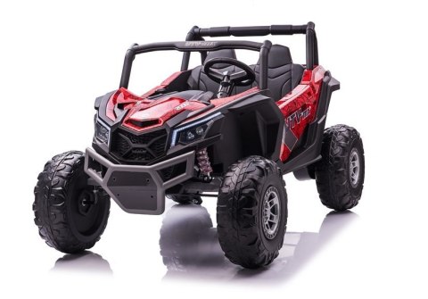 AUTO NA AKUMULATOR DLA DZIECKA BUGGY UTV-MX LAKIER SPIDER 4X60W MP4 EVA LED SKÓRA