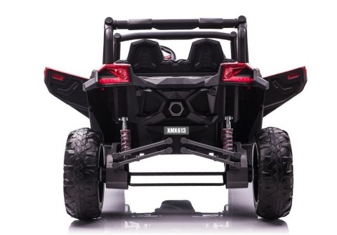 AUTO NA AKUMULATOR DLA DZIECKA BUGGY UTV-MX LAKIER SPIDER 4X60W MP4 EVA LED SKÓRA