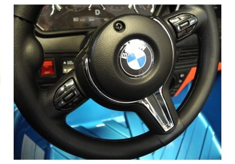 AUTO NA AKUMULATOR DLA DZIECKA BMW X6M LAKIER 2X120W EVA PILOT SKÓRA MP3