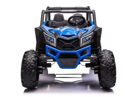 AUTO NA AKUMULATOR DLA 2 DZIECI BUGGY UTV-MX 4X60W 24V PILOT EVA SKÓRA LED MP3