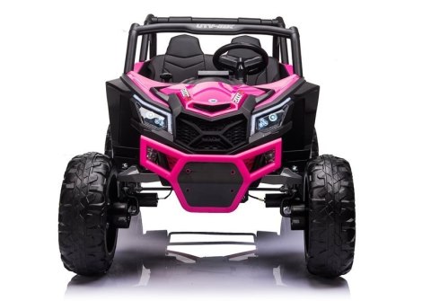 AUTO NA AKUMULATOR DLA 2 DZIECI BUGGY UTV-MX 4X60W 24V PILOT EVA SKÓRA LED MP3