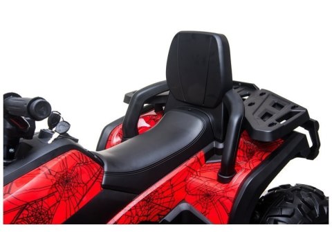 DUŻY QUAD NA AKUMULATOR DLA DZIECKA 3-5 LAT XMX607 4X4 LAKIER SPIDER EVA SKÓRA KLUCZYKI LED MP3