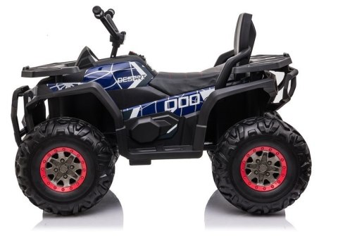 DUŻY QUAD NA AKUMULATOR DLA DZIECKA 3-5 LAT XMX607 4X4 LAKIER SPIDER EVA SKÓRA LED MP3