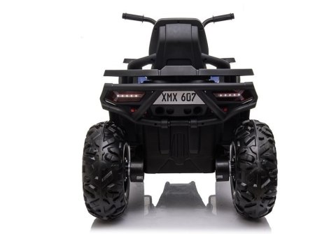 DUŻY QUAD NA AKUMULATOR DLA DZIECKA 3-5 LAT XMX607 4X4 LAKIER SPIDER EVA SKÓRA LED MP3