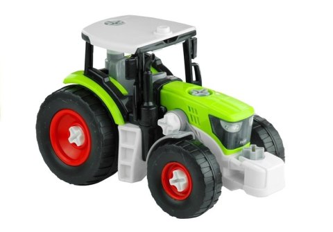 TRAKTOR Z PRZYCZEPĄ Z DREWNEM 43CM ROZKRĘCANY ZESTAW KONSTRUKCYJNY ŚRUBOKRĘT TRAKTOR Z PRZYCZEPĄ Z DREWNEM 43CM ROZKRĘCANY ZESTAW KONSTRUKCYJNY ŚRUBOKRĘT