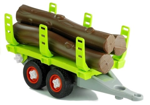 TRAKTOR Z PRZYCZEPĄ Z DREWNEM 43CM ROZKRĘCANY ZESTAW KONSTRUKCYJNY ŚRUBOKRĘT TRAKTOR Z PRZYCZEPĄ Z DREWNEM 43CM ROZKRĘCANY ZESTAW KONSTRUKCYJNY ŚRUBOKRĘT