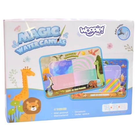 WOOPIE Magiczna Mata do Malowania Wodą XXL Pieczątki Cyferki 100cm WOOPIE Magiczna Mata do Malowania Wodą XXL Pieczątki Cyferki 100cm
