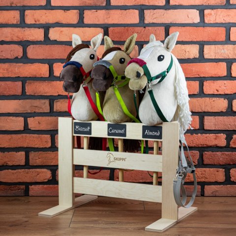 Hobby Horse Skippi - koń na kiju - Karmel