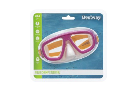 Maska Do Pływania Różowa Bestway 22011 Maska Do Pływania Różowa Bestway 22011