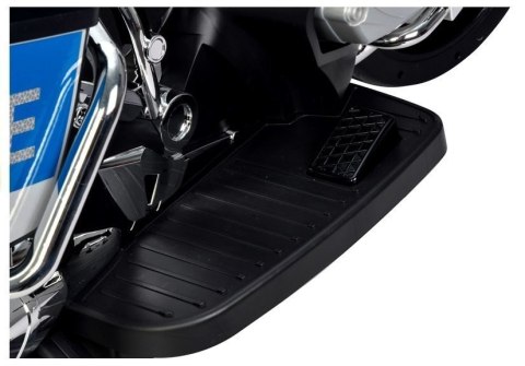 Motor na Akumulator BMW R1200 Policja Srebrny Motor na Akumulator BMW R1200 Policja Srebrny