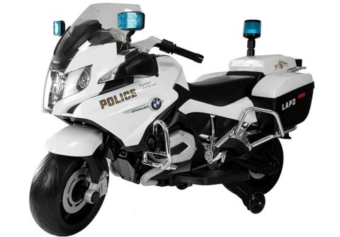 Motor na Akumulator BMW R1200 Policja biały Motor na Akumulator BMW R1200 Policja biały