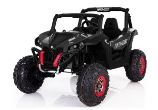 AUTO NA AKUMULATOR DLA 2 DZIECI JEEP XMX603 BUGGY 4X4 PILOT SKÓRA EVA LED MP3