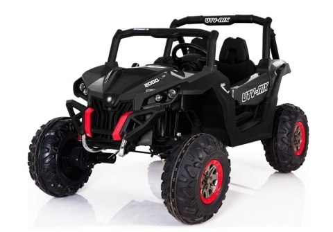 AUTO NA AKUMULATOR DLA 2 DZIECI JEEP XMX603 BUGGY 4X4 PILOT SKÓRA EVA LED MP3