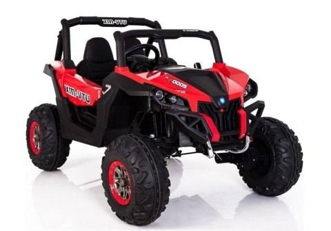 AUTO NA AKUMULATOR DLA 2 DZIECI JEEP XMX603 BUGGY 4X4 PILOT SKÓRA EVA LED MP3