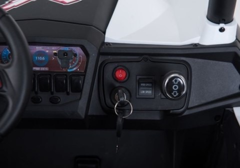 AUTO NA AKUMULATOR DLA 2 DZIECI JEEP XMX603 BUGGY 4X4 PILOT SKÓRA EVA LED MP3