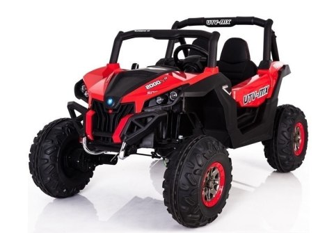 AUTO NA AKUMULATOR DLA 2 DZIECI JEEP XMX603 BUGGY 4X4 PILOT SKÓRA EVA LED MP3