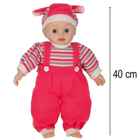 LALKA BOBAS MAJA 40CM INTERAKTYWNA Z DŹWIĘKIEM MÓWI PŁACZE ŚMIEJE SIĘ LALKA BOBAS MAJA 40CM INTERAKTYWNA Z DŹWIĘKIEM MÓWI PŁACZE ŚMIEJE SIĘ