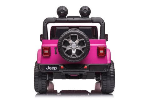 Pojazd na Akumulator Jeep Wrangler Rubicon DK-JWR555 Różowy Pojazd na Akumulator Jeep Wrangler Rubicon DK-JWR555 Różowy
