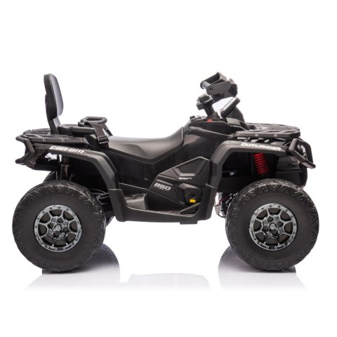 QUAD ELEKTRYCZNY NA AKUMULATOR DLA DZIECKA CAN AM OUTLANDER 4X200W LED EVA MP3