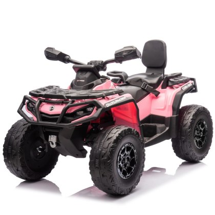 QUAD ELEKTRYCZNY NA AKUMULATOR DLA DZIECKA CAN AM OUTLANDER 4X200W LED EVA MP3