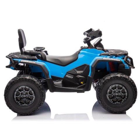 QUAD ELEKTRYCZNY NA AKUMULATOR DLA DZIECKA CAN AM OUTLANDER 4X200W LED EVA MP3