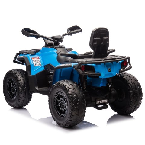 QUAD ELEKTRYCZNY NA AKUMULATOR DLA DZIECKA CAN AM OUTLANDER 4X200W LED EVA MP3