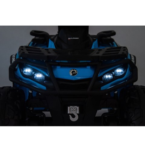 QUAD ELEKTRYCZNY NA AKUMULATOR DLA DZIECKA CAN AM OUTLANDER 4X200W LED EVA MP3