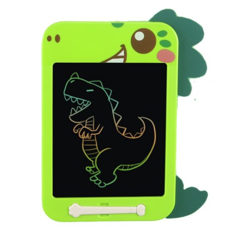 Znikopis Tablica Do Rysowania Pisania LCD Rysik Dinozaur Zielony Znikopis Tablica Do Rysowania Pisania LCD Rysik Dinozaur Zielony