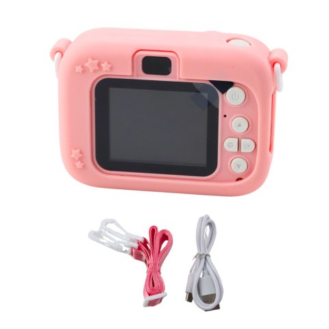 APARAT CYFROWY KAMERA DLA DZIECI JEDNOROŻEC RÓŻOWY 48MPX HD 1080P ZOOM 8X APARAT CYFROWY KAMERA DLA DZIECI JEDNOROŻEC RÓŻOWY 48MPX HD 1080P ZOOM 8X
