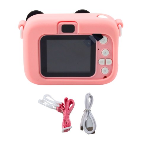 APARAT CYFROWY KAMERA DLA DZIECI MYSZKA RÓŻOWY 48MPX HD 1080P ZOOM 8X APARAT CYFROWY KAMERA DLA DZIECI MYSZKA RÓŻOWY 48MPX HD 1080P ZOOM 8X