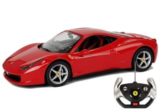 SAMOCHÓD ZDALNIE STEROWANY AUTO RC FERRARI ITALIA 1:14 RASTAR SWIATŁA PILOT