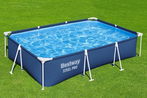 BASEN OGRODOWY STELAŻOWY RODZINNY 300X201X66CM BESTWAY POJEMNOŚĆ 3300L BASEN OGRODOWY STELAŻOWY RODZINNY 300X201X66CM BESTWAY POJEMNOŚĆ 3300L