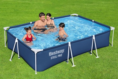 BASEN OGRODOWY STELAŻOWY RODZINNY 300X201X66CM BESTWAY POJEMNOŚĆ 3300L BASEN OGRODOWY STELAŻOWY RODZINNY 300X201X66CM BESTWAY POJEMNOŚĆ 3300L