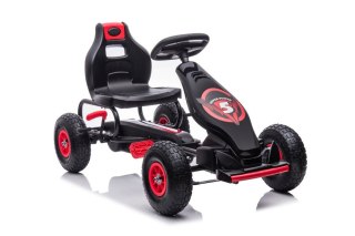 GOKART NA PEDAŁY DLA DZIECI 6-12 DO 50KG G18 POMPOWANE KOŁA HAMULEC RĘCZNY