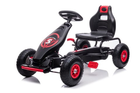 GOKART NA PEDAŁY DLA DZIECI 6-12 DO 50KG G18 POMPOWANE KOŁA HAMULEC RĘCZNY GOKART NA PEDAŁY DLA DZIECI 6-12 DO 50KG G18 POMPOWANE KOŁA HAMULEC RĘCZNY