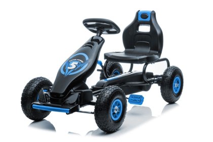 GOKART NA PEDAŁY DLA DZIECI 6-12 DO 50KG G18 POMPOWANE KOŁA HAMULEC RĘCZNY