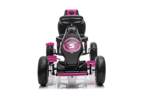 GOKART NA PEDAŁY DLA DZIECI 6-12 DO 50KG G18 POMPOWANE KOŁA HAMULEC RĘCZNY GOKART NA PEDAŁY DLA DZIECI 6-12 DO 50KG G18 POMPOWANE KOŁA HAMULEC RĘCZNY