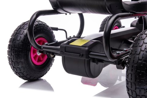 GOKART NA PEDAŁY DLA DZIECI 6-12 DO 50KG G18 POMPOWANE KOŁA HAMULEC RĘCZNY GOKART NA PEDAŁY DLA DZIECI 6-12 DO 50KG G18 POMPOWANE KOŁA HAMULEC RĘCZNY