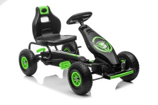 GOKART NA PEDAŁY DLA DZIECI 6-12 DO 50KG G18 POMPOWANE KOŁA HAMULEC RĘCZNY