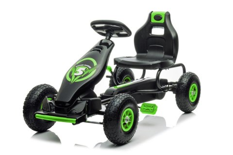 GOKART NA PEDAŁY DLA DZIECI 6-12 DO 50KG G18 POMPOWANE KOŁA HAMULEC RĘCZNY GOKART NA PEDAŁY DLA DZIECI 6-12 DO 50KG G18 POMPOWANE KOŁA HAMULEC RĘCZNY