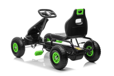 GOKART NA PEDAŁY DLA DZIECI 6-12 DO 50KG G18 POMPOWANE KOŁA HAMULEC RĘCZNY GOKART NA PEDAŁY DLA DZIECI 6-12 DO 50KG G18 POMPOWANE KOŁA HAMULEC RĘCZNY