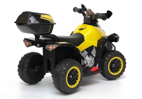 QUAD NA AKUMULATOR DLA DZIECKA 1-3 LAT GTS1188-A 45W ŚWIATŁA LED MUZYKA