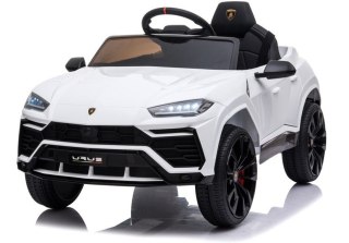 AUTO NA AKUMULATOR DLA DZIECKA LAMBORGHINI URUS 2X45W PILOT SKÓRA EVA LED