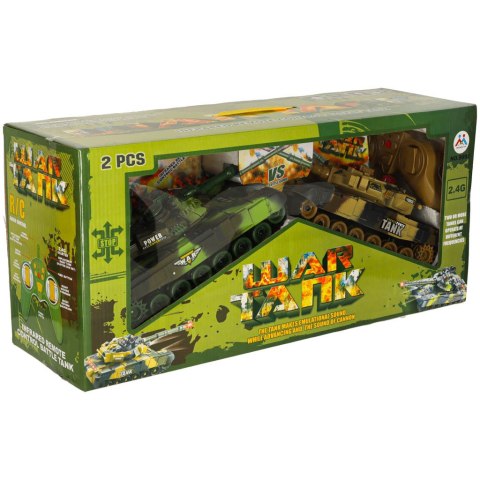 CZOŁGI WALCZĄCE ZDALNIE STEROWANE RC WAR TANK 9993 ZESTAW DŹWIĘKI PILOT 2.4G CZOŁGI WALCZĄCE ZDALNIE STEROWANE RC WAR TANK 9993 ZESTAW DŹWIĘKI PILOT 2.4G